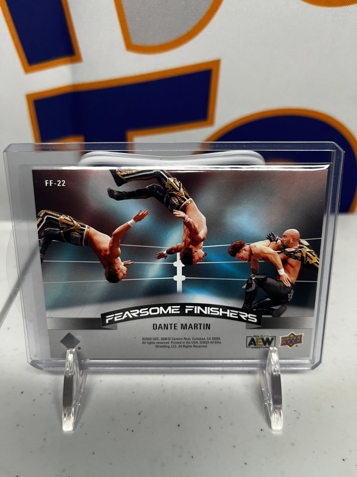 Dante Martin - AEW 2023 - Fearsome Finishers – BodyslamToys