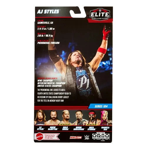 WWE Elite 104 - AJ Styles
