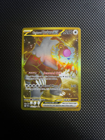 Bloodmoon Ursaluna ex - 222/167 - Hyper Rare