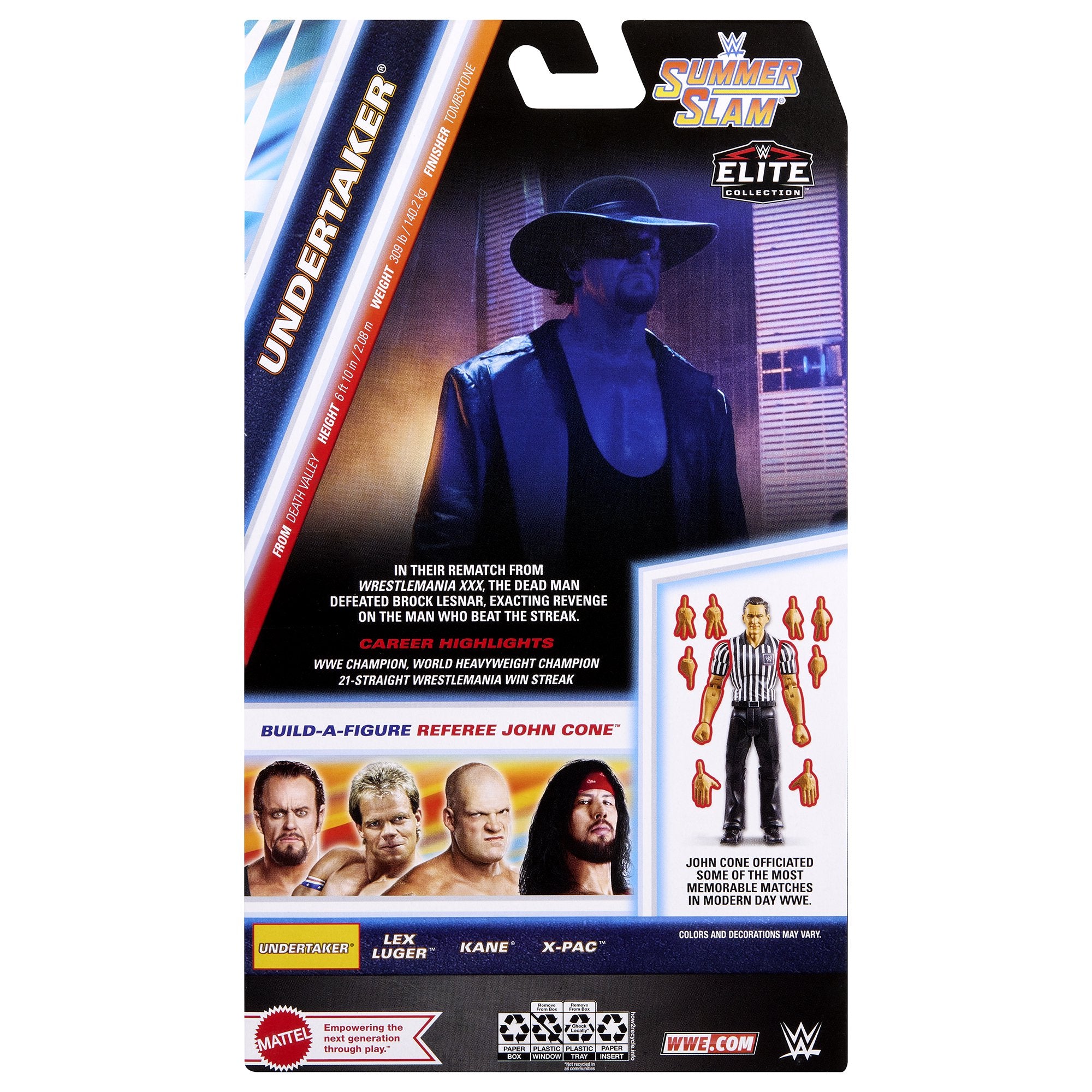 WWE Elite Summerslam 2024 - The Undertaker – BodyslamToys