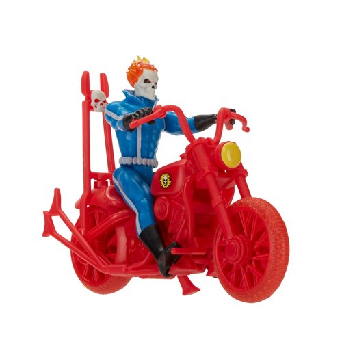 Marvel Legends Retro 375 Collection Ghost Rider with Motorcycle